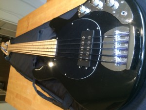 5 String Fretless Bass Musicman Stingray